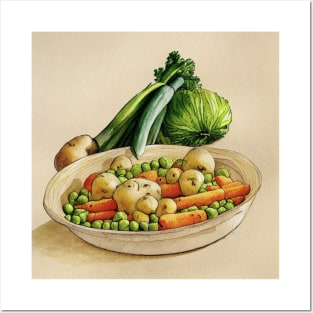 Vegetable Stew in the Making Posters and Art